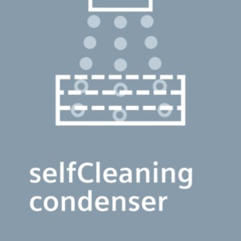 Secadora autolimpieza con condensación